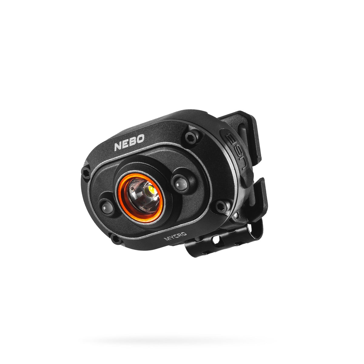 NEBO Einstein MYCRO-Foco Frontale Ricaricabile 400 Lumen – Torcia LED Compatta Per Adulti, Impermeabile, Alluminio E ABS