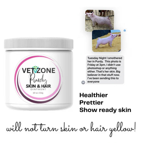 Vet Zone Purdy Skin & Hair Ointment- Aids in Healing & Conditions