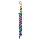 Weaver Poly Lead Rope with a Solid Brass 225 Snap (Solid - Diva Pink)