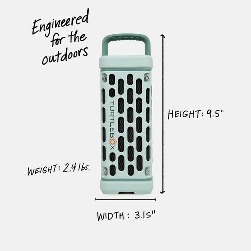 Turtlebox Ranger Wireless Bluetooth Weather Resistant Speaker