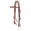 Weaver Working Tack Economy Browband Headstall, 5/8, Stainless Steel