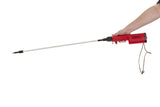 Hot-Shot SABRE-SIX® The Red One® Battery Operated Electric Livestock Prod Handle with 36" Fiberglass Shaft