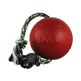 Jolly Pets Romp-N-Roll Toy (Red - 8 inch)