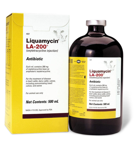 LIQUAMYCIN® LA-200® (OXYTETRACYCLINE INJECTABLE SOLUTION