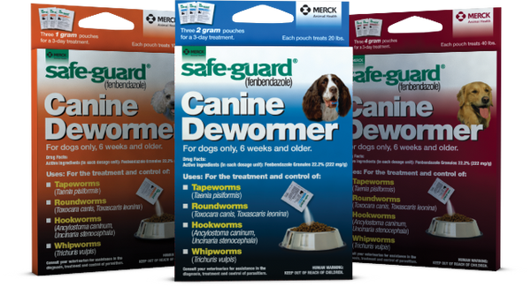 SAFE-GUARD® Canine Dewormer - Lubbock, TX - Amarillo, TX - HF&C Feed